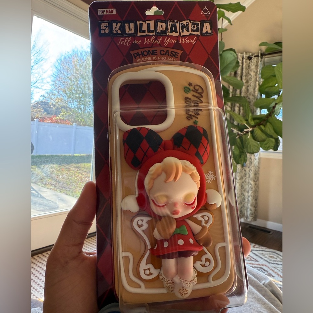 POP MART Skullpanda Iphone 16 promax case